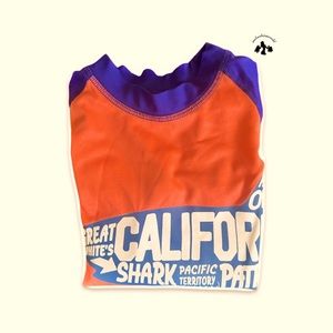 Place Sport Boys Shark Print Rashguard Top